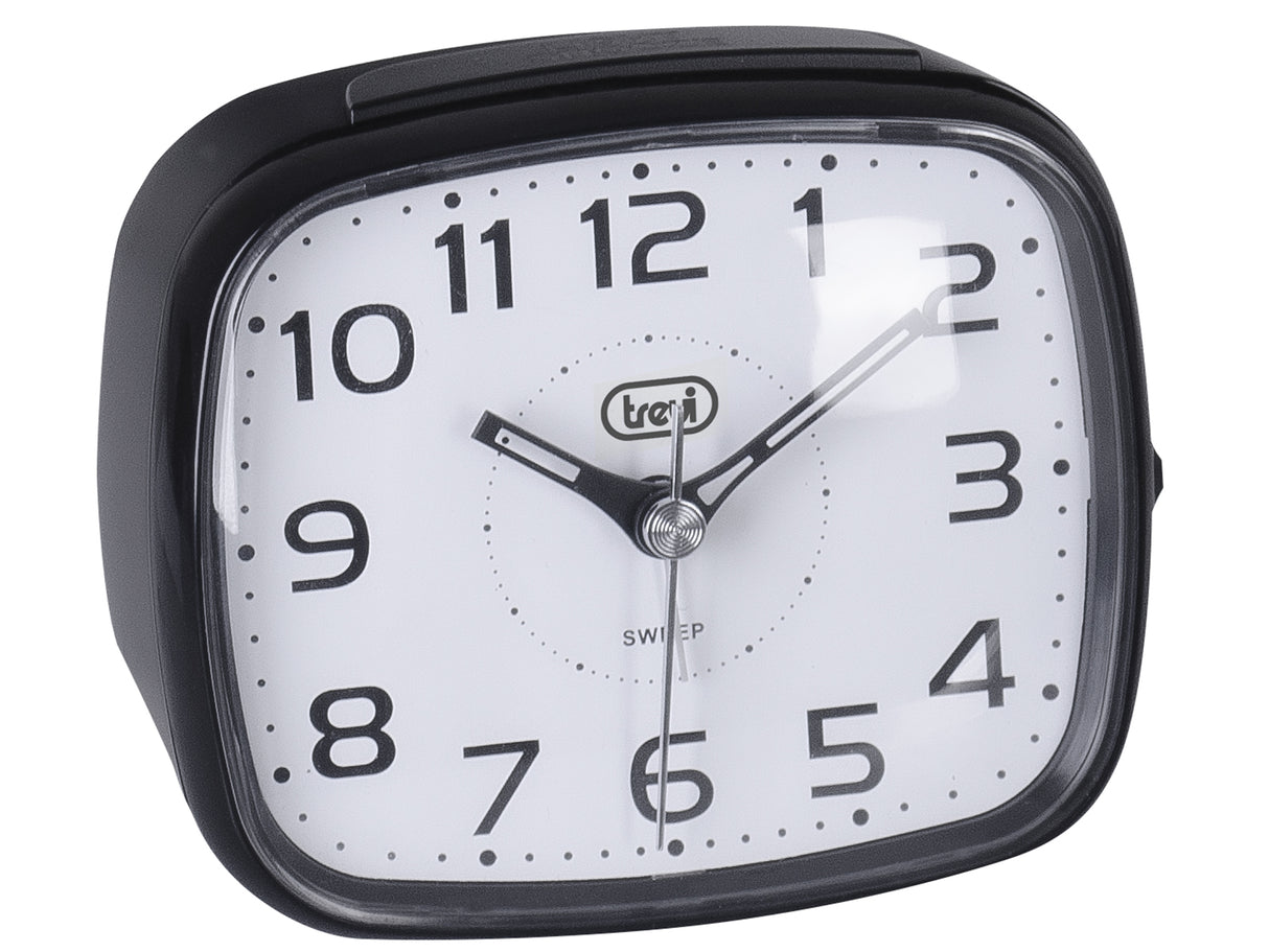 Trevi SL 3054 - orologio/sveglia al quarzo con tasto snooze/light, suoneria elettronica, movimento silenzioso sweep