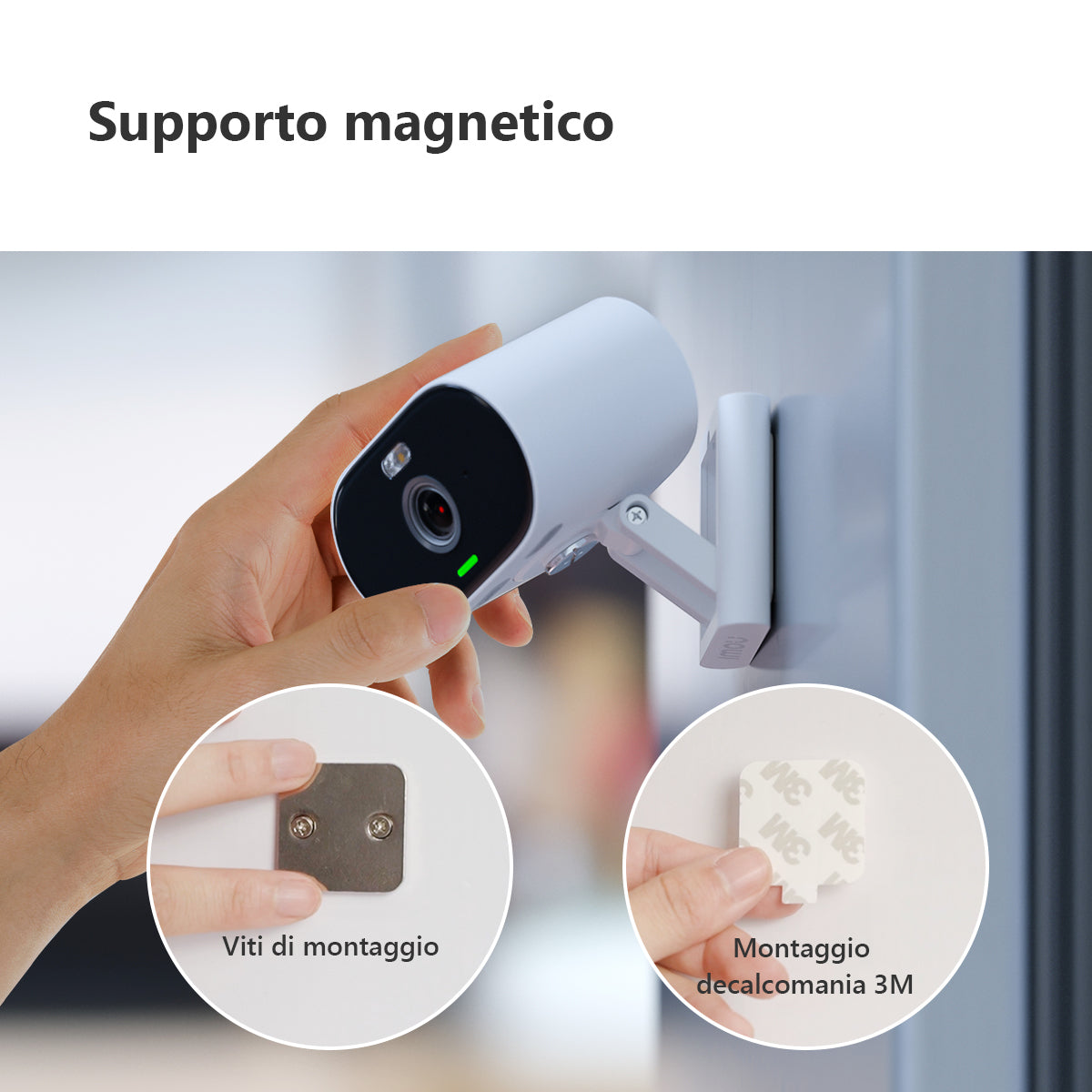 Imou Versa Telecamera 2MP Wi-Fi da interno/esterno con sirena e faretto