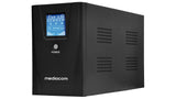 Mediacom M-UPS851D gruppo di continuità (UPS) A linea interattiva 0,8 kVA 480 W 2 presa(e) AC