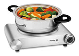 Trisa Electronics Just cook Acciaio inox Superficie piana 30 cm Piastra sigillata 1 Fornello(i)