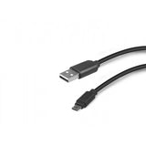 SBS 1m USB2.0/MicroUSB cavo USB USB A Micro-USB A Nero