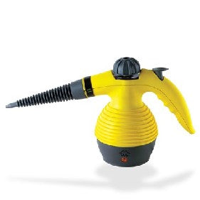 DCG Eltronic DR2815 Pulitore a vapore Pulitore a vapore portatile 0,25 L 900 W Nero, Giallo