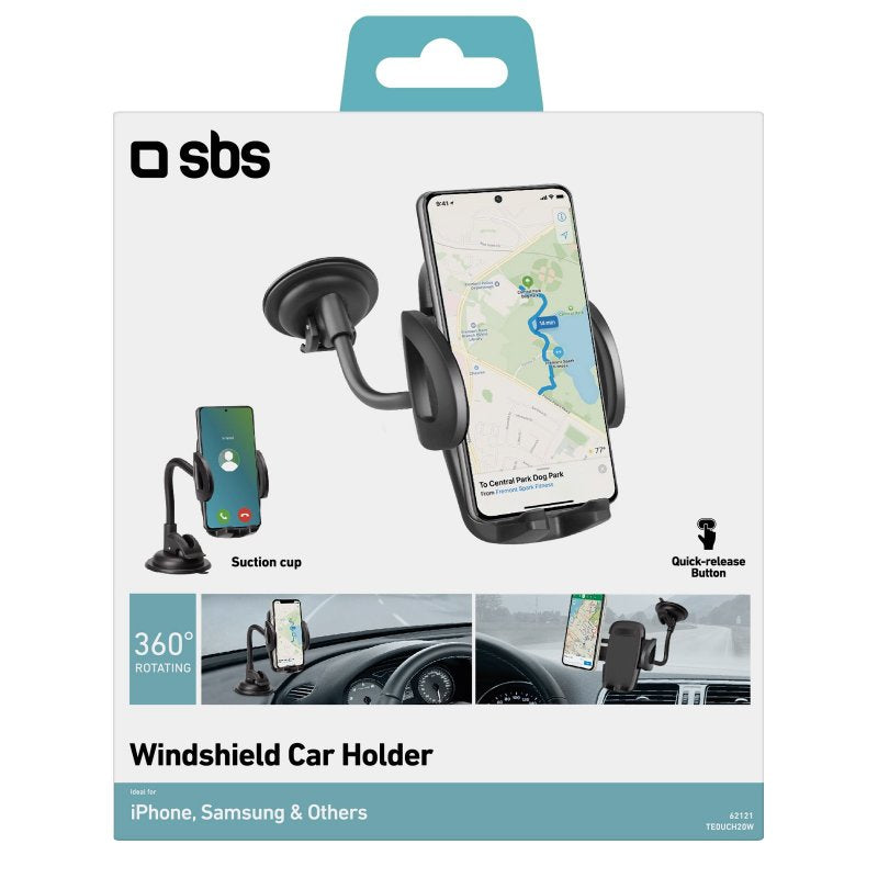 SBS Supporto universale da auto per smartphone fino a 6"