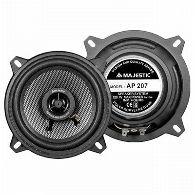 New Majestic AP-207 altoparlante auto 2-vie 120 W 2 pz