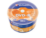 Verbatim DVD-R Matt Silver 50PK Wrap Spindle