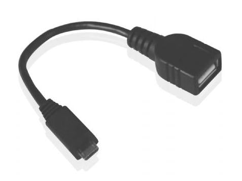 SBS TE0UCD90K cavo USB USB 2.0 0,13 m USB A Micro-USB A Nero