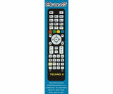 Bravo TECHNO 3 telecomando IR Wireless DTT, DVD/Blu-ray, SAT, TV, VCR Pulsanti