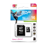 Silicon Power SP016GBSTH010V10SP memoria flash 16 GB MicroSDHC UHS-I Classe 10