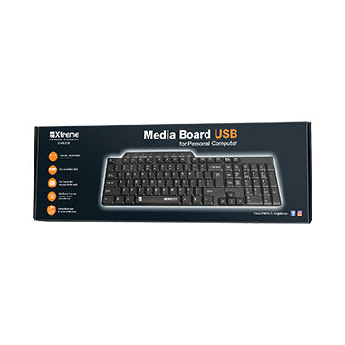 Xtreme 34623 tastiera Universale USB QWERTY Italiano Nero