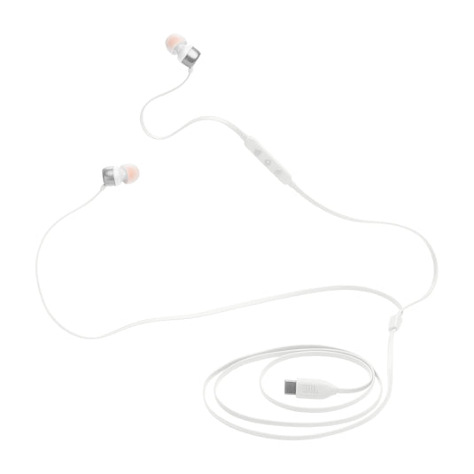 JBL Tune 310C Auricolare Cablato In-ear Musica e Chiamate USB tipo-C Bianco