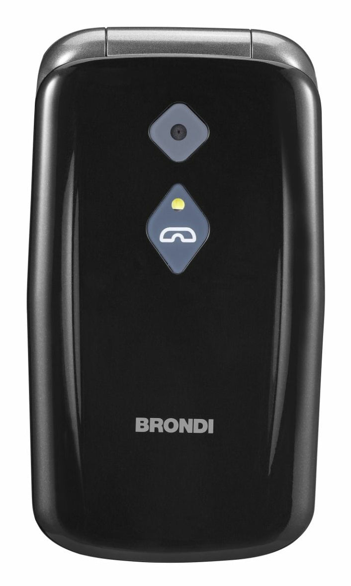 Brondi BRONDISICUROPL cellulare 7,11 cm (2.8") 82 g Nero Telefono con fotocamera