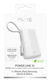 PURO Power Link 10 10000 mAh Bianco