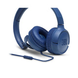 JBL Tune 500 Auricolare Cablato A Padiglione Musica e Chiamate Blu