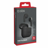 SBS Air Kab Auricolare True Wireless Stereo (TWS) In-ear Musica e Chiamate Nero