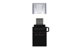 Kingston Technology DataTraveler microDuo3 G2 unità flash USB 64 GB USB Type-A / Micro-USB 3.2 Gen 1 (3.1 Gen 1) Nero