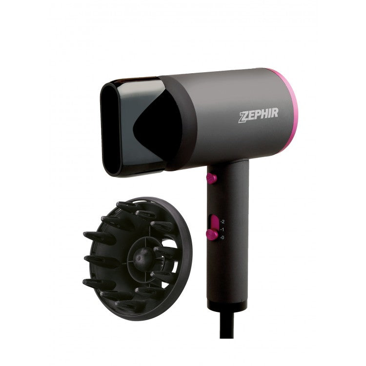 Zephir ZHB2000 asciuga capelli 2000 W Nero