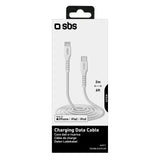 SBS TECABLELIGTC2W cavo Lightning 2 m Bianco