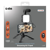 SBS TESTREAMKIT treppiede Telefono cellulare 3 gamba/gambe Nero