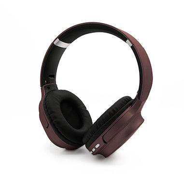 Xtreme York Cuffie Wireless A Padiglione Musica e Chiamate Bluetooth Rosso