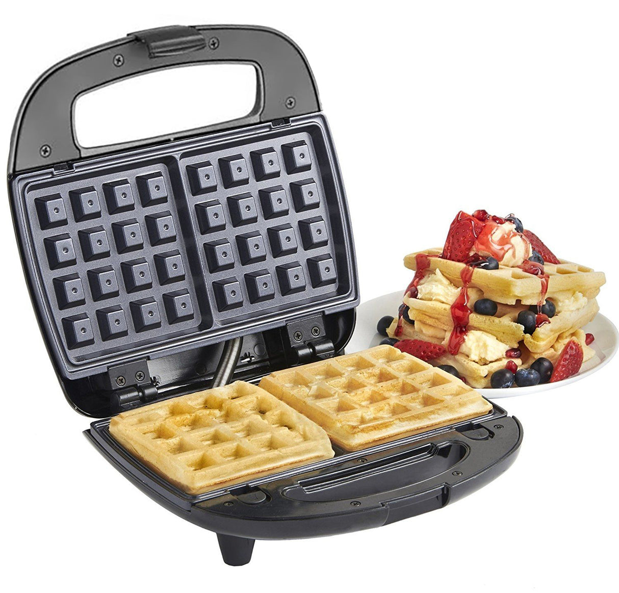 Pyramidea WM751 piastra per waffle 2 waffle 750 W Nero