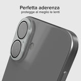 SBS TED3OCAMGLIP16 protezione per lo schermo e il retro dei telefoni cellulari Protezione per obiettivo della fotocamera Apple 1 pz