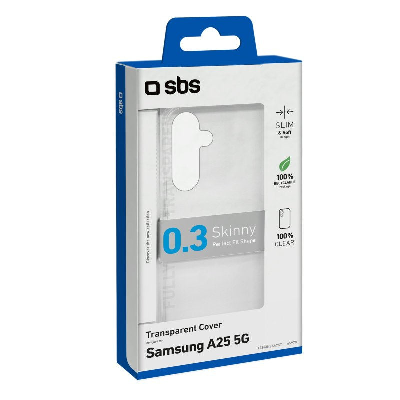 SBS TESKINSAA25T custodia per cellulare 16,5 cm (6.5") Cover Trasparente