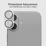 SBS TED3OCAMGLIP16 protezione per lo schermo e il retro dei telefoni cellulari Protezione per obiettivo della fotocamera Apple 1 pz