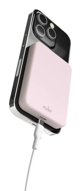 PURO PUFCBB40P2MAGROSE batteria portatile Polimeri di litio (LiPo) 4000 mAh Carica wireless Rosa