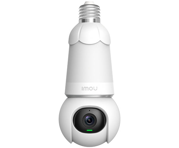 Imou Bulb Cam Telecamera di sicurezza motorizzata con attacco E27 con luce da 3W. Ideale per box, garage e dentro casa