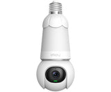 Imou Bulb Cam Telecamera di sicurezza motorizzata con attacco E27 con luce da 3W. Ideale per box, garage e dentro casa