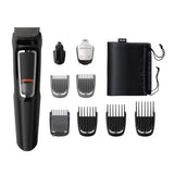 Philips MULTIGROOM Series 3000 rifinitore all-in-one 9 in 1 con 9 accessori per barba, capelli e naso