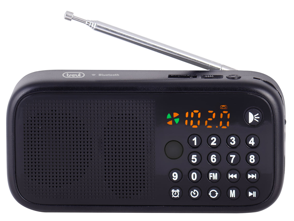 Trevi RADIO PORTATILE WIRELESS MP3 USB MICRO SD DR 7F40 BT