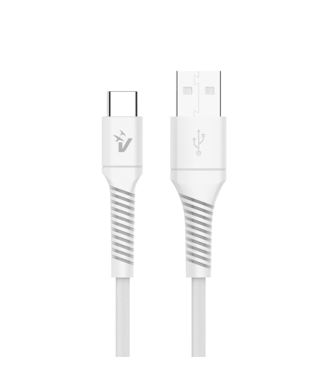 Vultech CS-TAC12WH cavo USB USB 2.0 1,2 m USB A USB C Bianco