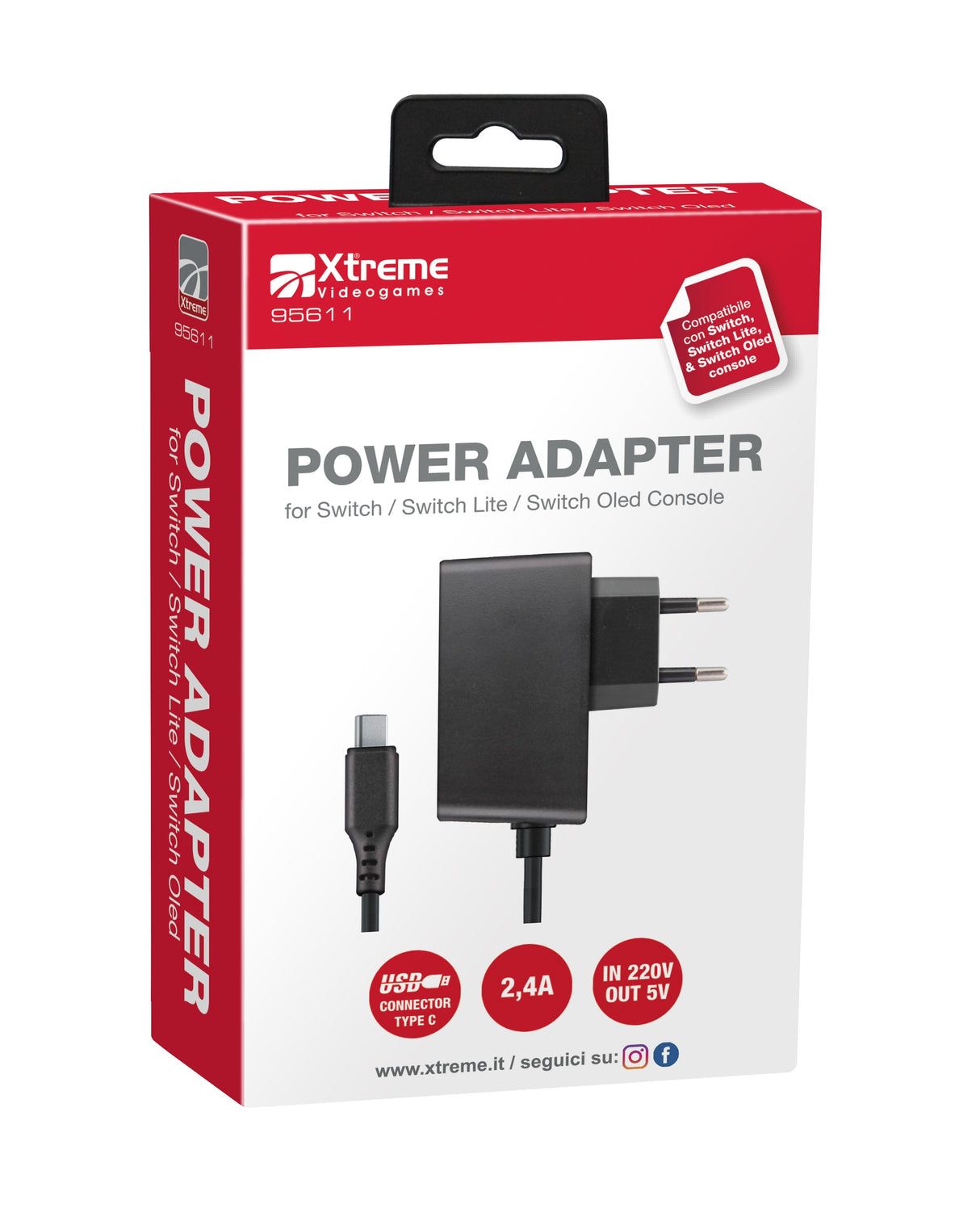 Xtreme 95611 Power Adapter